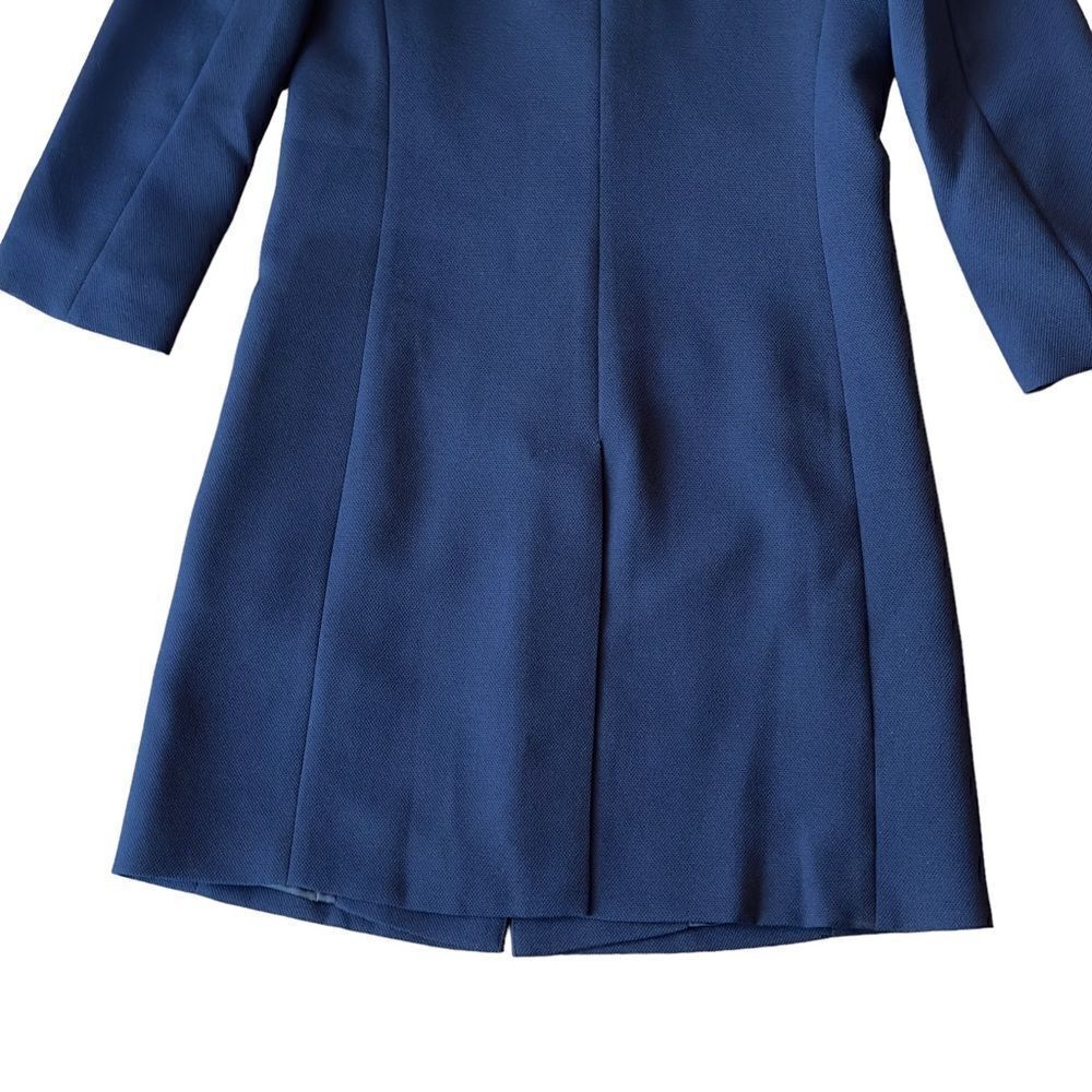 A/X Armani Exchange Round Collar Tunic Blazer Navy XSMALL - Picture 6 of 16